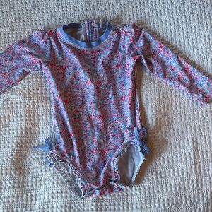 Ruffle Butts long sleeved toddler swimsuit